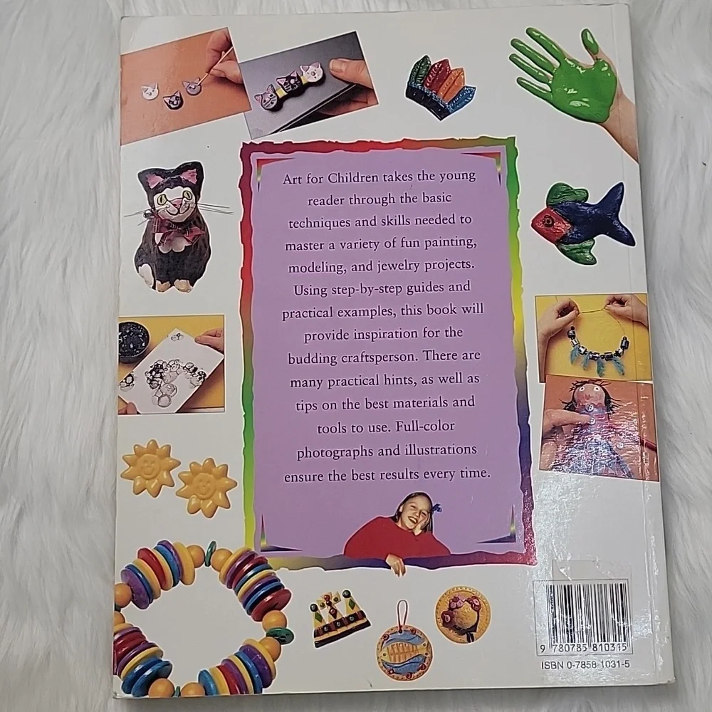 ART FOR‎ CHILDREN Step-By-Step Guide Models Jewelry Painting Natural Materials